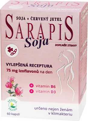 Produktbild von Sarapis Soja 60 capslí