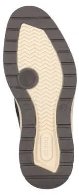 Immagine prodotto di Rieker scarpe stringate comode in nero, numero 45