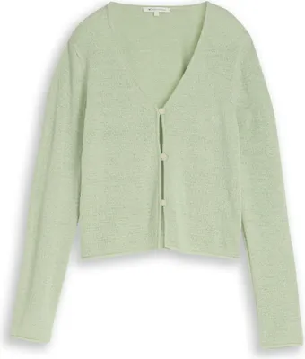 Produktbild von Tom Tailor 1050382_S, Cardigan, Erwachsener, Weiblich, Hellgrün, S, Regular fit