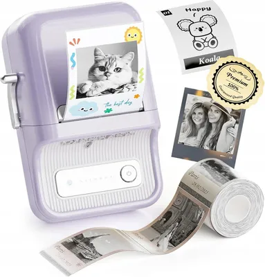 Zdjęcie produktu dla NIIMBOT Niimbot B21 Pro Portable Label Printer (purple)