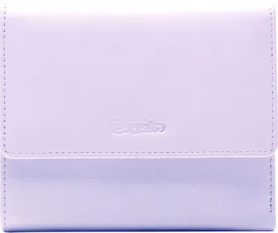 Image de Esquire Cuir porte-monnaie Viktoria Flap Wallet Lilac lilas