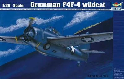 Immagine prodotto di Trumpeter Grumman F4F-4 Wildcat 1:32, 02223