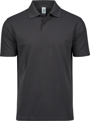 Immagine prodotto di Tee Jays - Polo "Power" in cotone organico da uomo PC4728 (XS) (grigio scuro)
