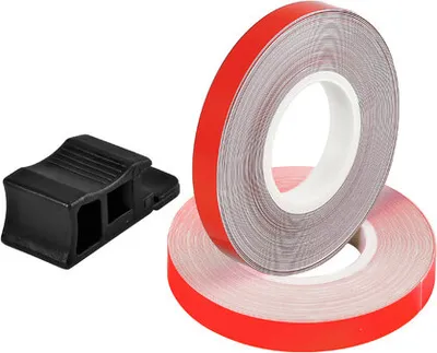 Produktbild von Lampa Felgenstreifen Leuchtendes Rot Felgenaufkleber Profil