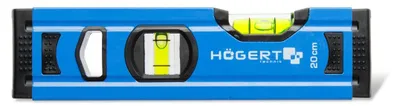 Zdjęcie produktu dla Poziomica Högert wykonana z aluminium 20 cm