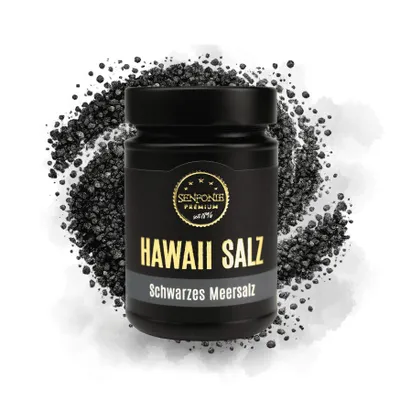 Produktbild von Hawaii Salz schwarz, 180g
