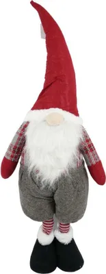 Zdjęcie produktu dla Dekoracyjny skrzat GNOME 90 cm, czerwony