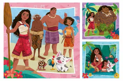 Image de Ravensburger - Puzzle Disney Vaiana 2, 3x49 elementów, produkt premium