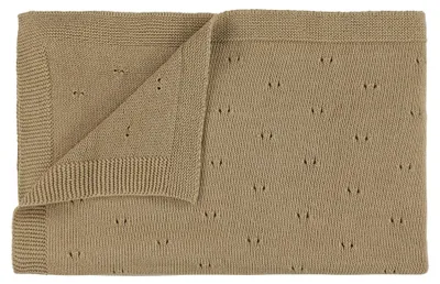 Obrázek produktu pro Trixie pletená dětská deka bavlna 75x100cm - Sand beige
