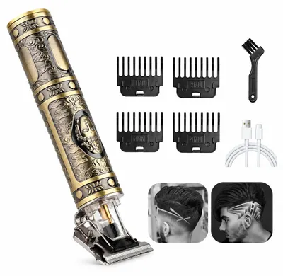 Produktbild von INF Haarschneidemaschine und Barttrimmer-Set Gold
