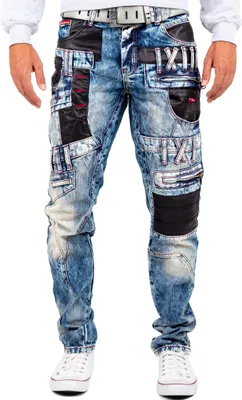 Produktbild von Cipo & Baxx Herren Jeans CD482 Blue W42/L34