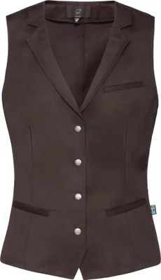 Produktbild von Greiff GASTRO MODA Damen Kellner-Weste Revers Regular Fit Braun XL