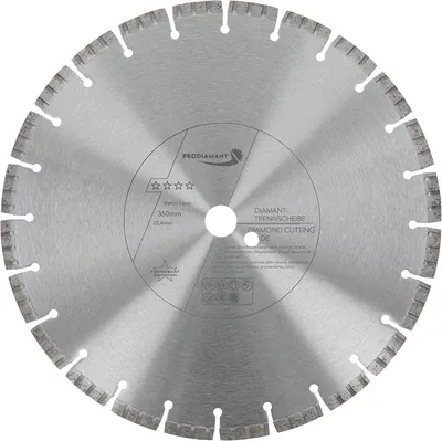 Produktbild von PRODIAMANT Diamanttrennscheibe 350mm Beton Laser Turbo B711 Bohrung 25,4mm