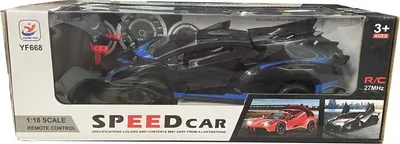Obrázok produktu pre Športové RC auto 1:18 čiernomodré