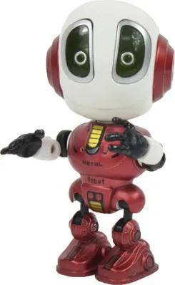 Produktbild von Kögler Die Cast Roboter mit Sound und Licht & Laberfunktion12 x 5,5 cm rot NEU
