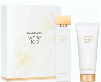 Image de Elizabeth Arden White Tea 2pc Women Giftset - 3.4oz Edp + 3.4oz Body Cream