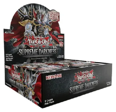 Zdjęcie produktu dla Zestaw boosterów Yu-Gi-Oh! TCG Supreme Darkness (24) *wersja angielska*