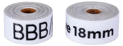 Produktbild von BBB Felgenband HP adhesive 18mmx200cm weiss