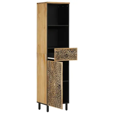 Immagine prodotto di Mobile da Bagno 38x33x160 cm in Legno Massello di Mango