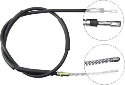 Produktbild von A.B.S. Handbremsseil Seilzug Feststellbremse für VOLVO 340-360 (343, 345) Hinten Rechts K13128