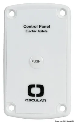 Zdjęcie produktu dla Elektryczny panel standardowych toalet elektrycznych Osculati 50.204.44