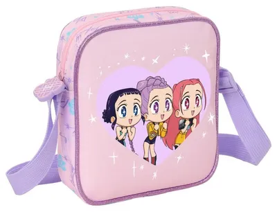 Productafbeelding van Safta K-pop Demon Hunters schoudertas, roze. Kinderen, roze, one size