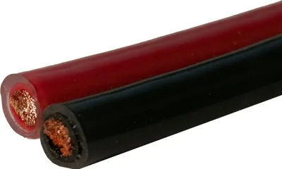 Produktbild von Zwillingskabel 2 x 16mm² Batterieleitung rot/schwarz