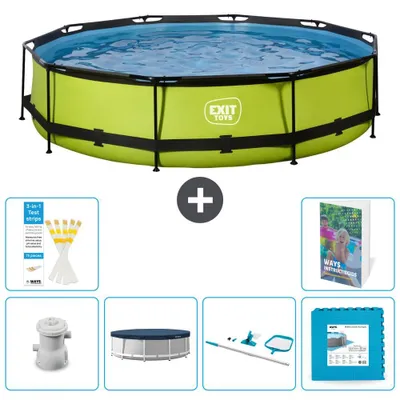 Produktbild von Exit Pool Rund - 360x76 cm - 7-teilig S295