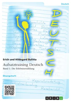 Produktbild von Aufsatztraining Deutsch - Band 1: Die Erlebniserzählung