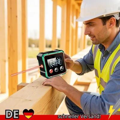 Produktbild von Digitaler Winkelmesser Magnetisch Laser Kabellos Elektronisch
