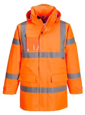 Produktbild von Hi-vis Extreme Regenjacke (3l) - Größe XXL - Orange - Portwest