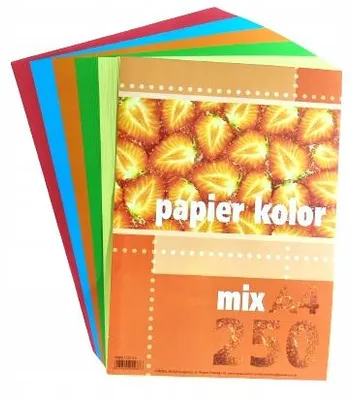 Produktbild von Kreska Kopierpapier A4 Bunt Mix 80g 250 Blatt