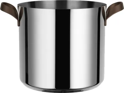 Produktbild von Alessi PU100/24, 8,5 l, Edelstahl, Edelstahl, Induktion, Braun, Edelstahl