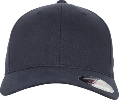 Produktbild von FLEXFIT 6377 | Flexfit Brushed Twill Cap, Silberne Schirmunterseite - Farbe: Navy - Größe: S/M