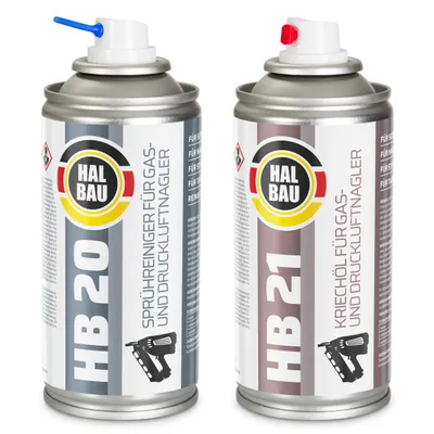 Zdjęcie produktu dla Zestaw do Czyszczenia i Smarowania Narzędzi Gazowych HALBAU HB20 + HB21