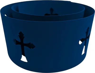 Produktbild von zaun|zu PREMIUM Halloween Grabsteine Sichtschutzstreifen Enzianblau 2,55m
