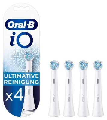 Produktbild von Oral-B iO Aufsteckbürsten Ultimative Reinigung – 4 Stück Ersatzbürsten