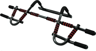 Produktbild von Tunturi Klimmzugstange für die Türe, Multifunktionstrainer für Klimmzüge, Sit ups, Liegestützen, ohne Bohren ohne Schrauben