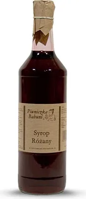 SYROP RÓŻA 1L PIWNICZKA BABUNI