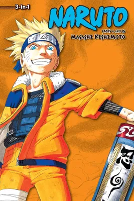 Produktbild von Naruto (3-in-1 Edition), Vol. 4