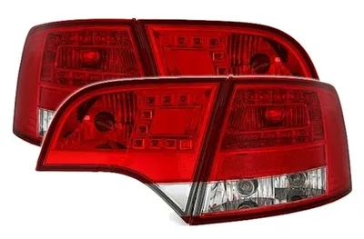 Produktbild von Eagle Eyes LED Rückleuchten Set in Rot Weiss für Audi A4 B7 Avant, Bj. 2004-2008