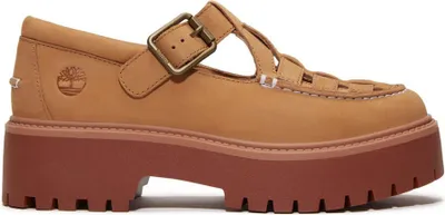 Image de Timberland Stone Street Buckle Chaussures bateau Marron UE 39 Femme Marron UE 39
