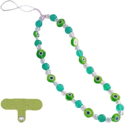 Productafbeelding van Armbandketting van duurzaam materiaal met halsband en oogpatroon ontwerp