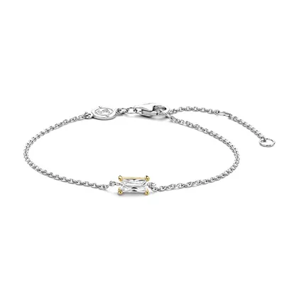 Produktbild von 2973ZY Armband mit Zirkonia bicolor 2973ZY Ti Sento Milano