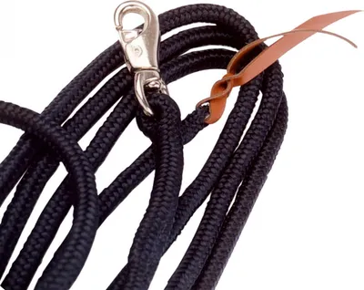 Image de Busse Westernrope STANDARD noir, Busse_17_tailles:Ø 1.8 cm. 370 cm de long