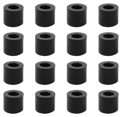 Produktbild von 16 Gummistopfen, 12 mm Außendurchmesser, 6 mm Innendurchmesser