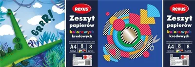Produktbild von Farbiges Kreidepapier A4/8K (10 Exemplare)