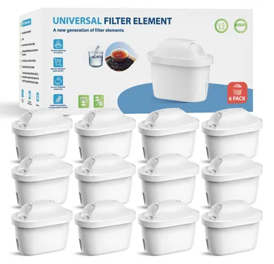 12er-Pack Ersatzfilter für Brita Maxtra+ / Pro, reduziert Sediment