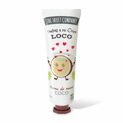 Imagen del producto de Crema para manos The Fruit Company, aroma a coco (50 ml)