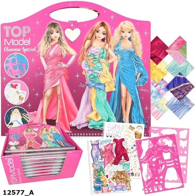 Produktbild von Create your -Glamour Special- Malbuch